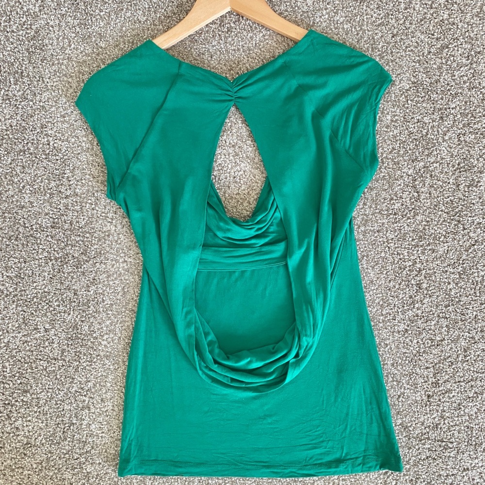 BCBG Backless Shirt - Picture 4 of 8
